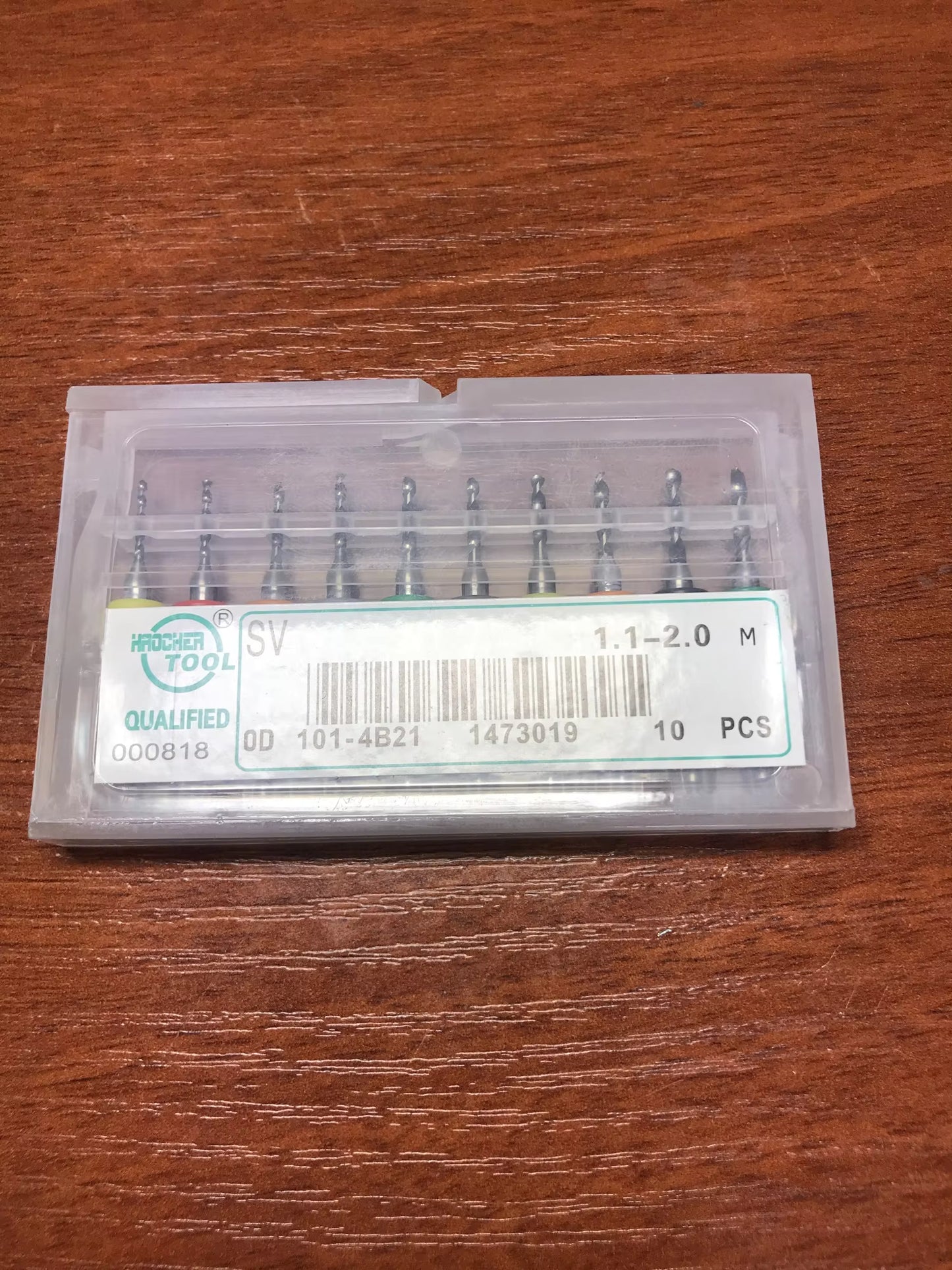 KSM Carbide Micro Drill Bits 10pce (1.1-2mm)