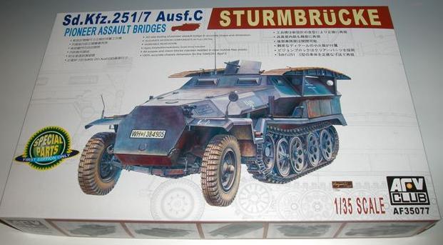 AFV Club 1/35 German Sd.Kfz.25 Ausf.C Half-Track AF35077