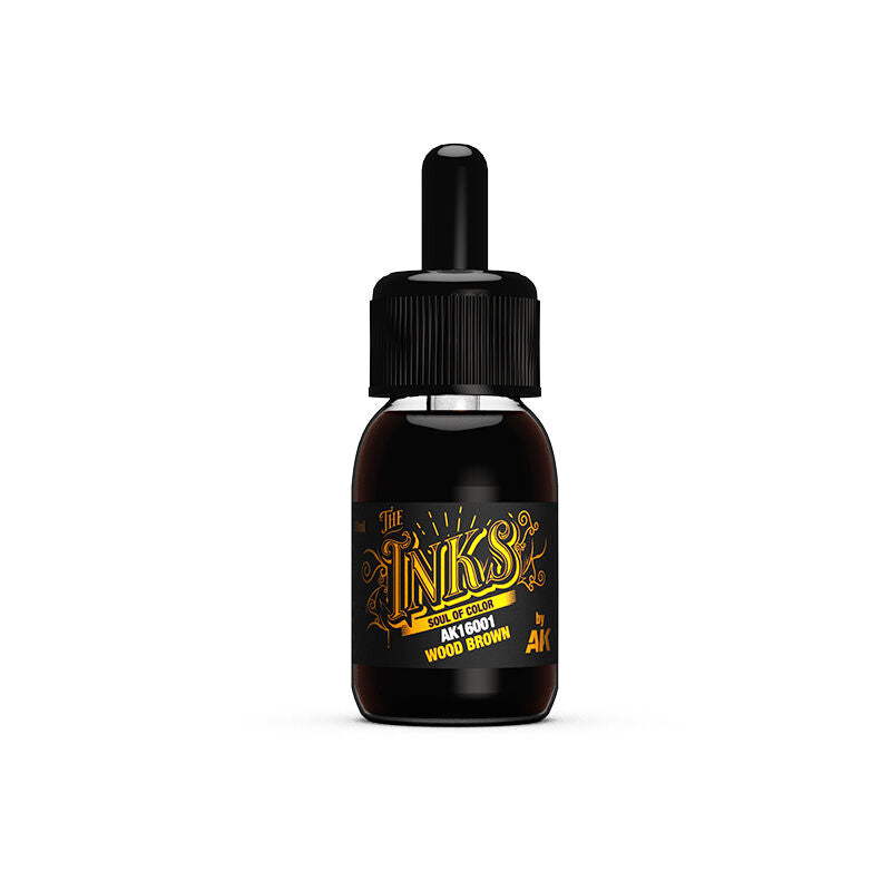 AK Interactive The INKS: Wood Brown 30ml AK16001