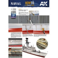 AK Interactive Enamel Naval STREAKING GRIME for LIGHT GREY SHIPS 35ml AK305