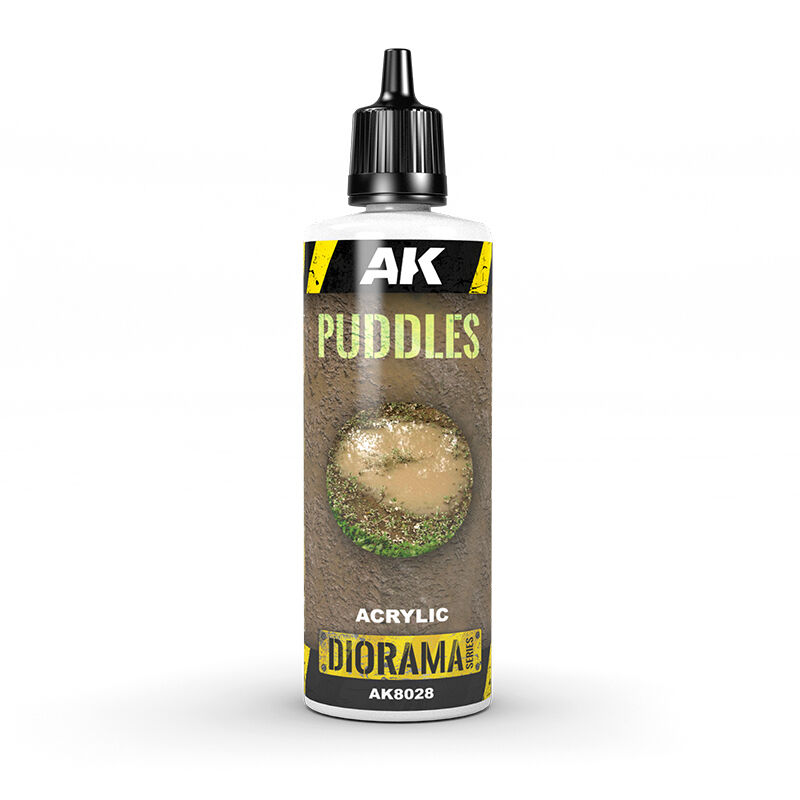 AK Interactive Dioramas PUDDLES 60ml (Acrylic) AK8028