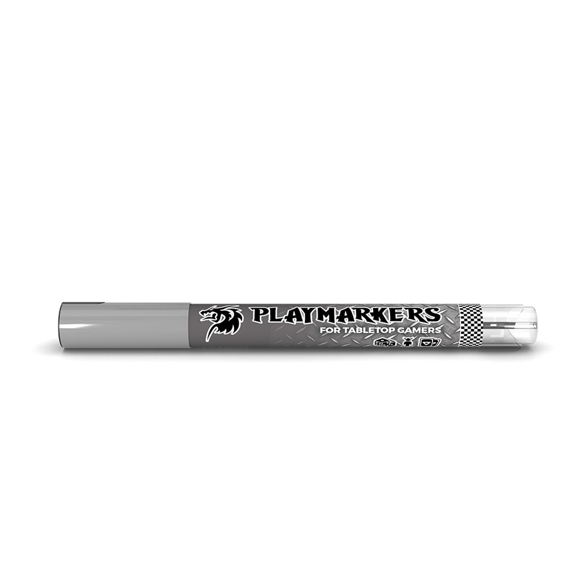 AK Interactive Playmarkers Acrylic Paint Marker GUN METAL AKM001