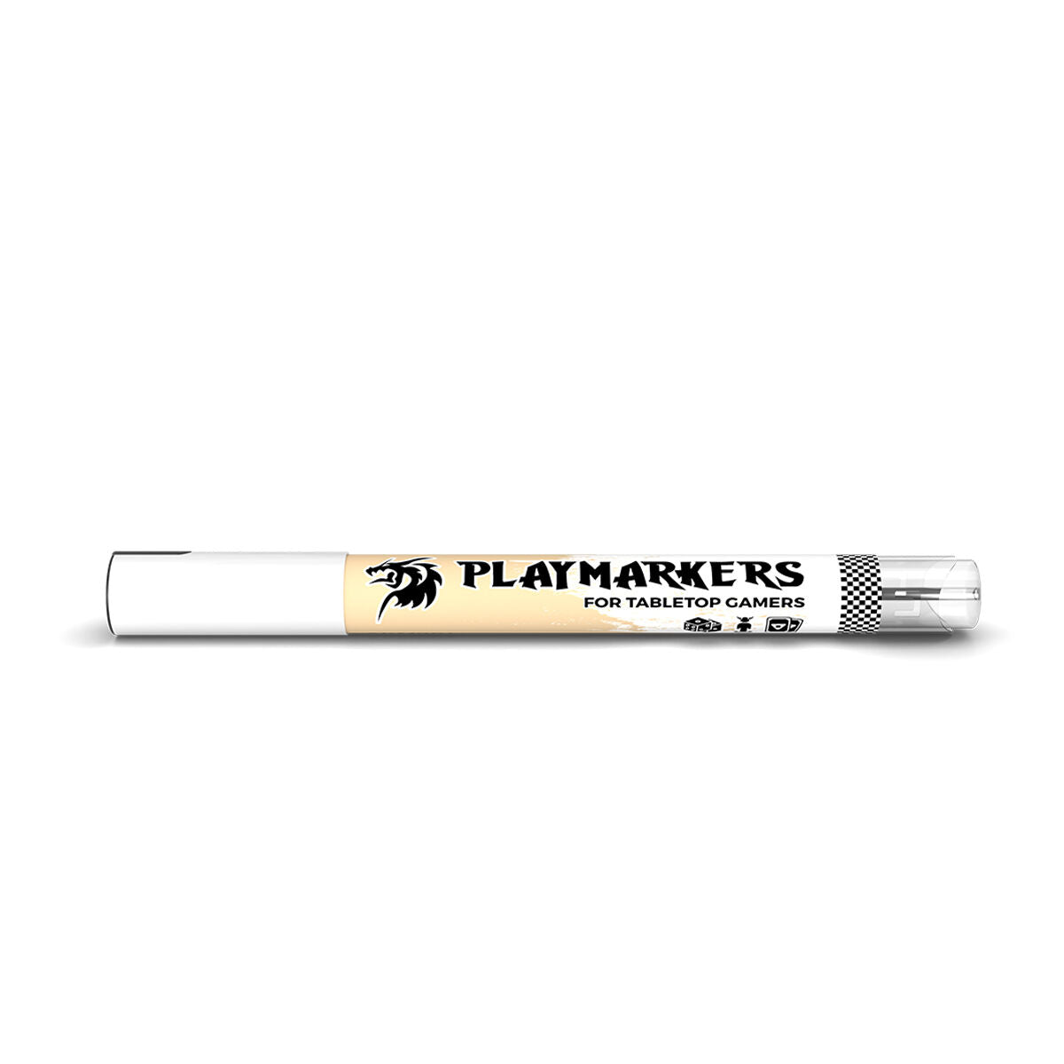 AK Interactive Playmarkers: Dirty White - Acrylic Paint Marker Item No.: AKM004