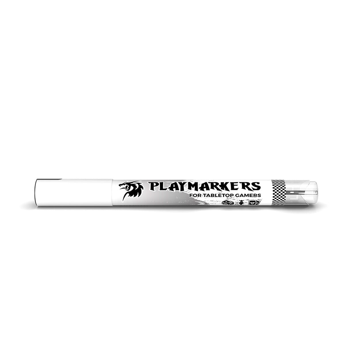 AK Interactive Playmarkers Acrylic Paint Marker SILVER AKM030