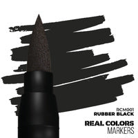 AK Interactive Real Colors Markers RUBBER BLACK RCM001