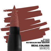 AK Interactive Real Colors Markers: RAL 8012 ROTBRAUN-RED BROWN RCM019