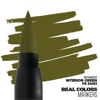 AK Interactive Real Colors Markers INTERIOR GREEN FS34151 RCM022