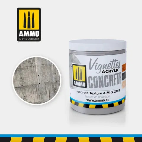 AMMO Vignettes Acrylic Ground CONCRETE TEXTURE 100ml AMIG2158