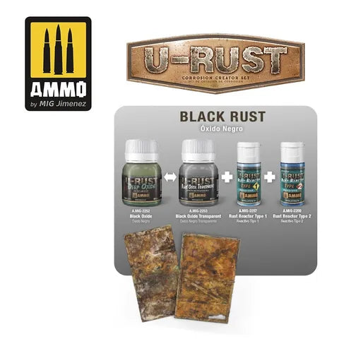 AMMO U-RUST- BLACK OXIDE TRANSPARENT 40ML AMIG2253