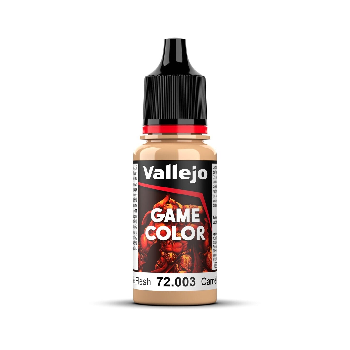Vallejo Game Colour Acrylic Paint PALE FLESH 18ml 72.003