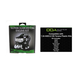 DDA 1:24 A9X/LX SS Supercharged LS Torana Engine DDAAC008