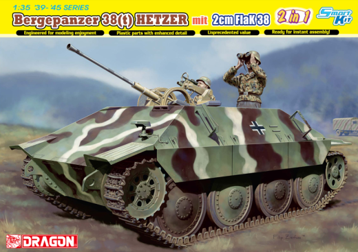 Dragon 1/35 Jagdpanzer 38 mit 2cm FlaK 38 6399