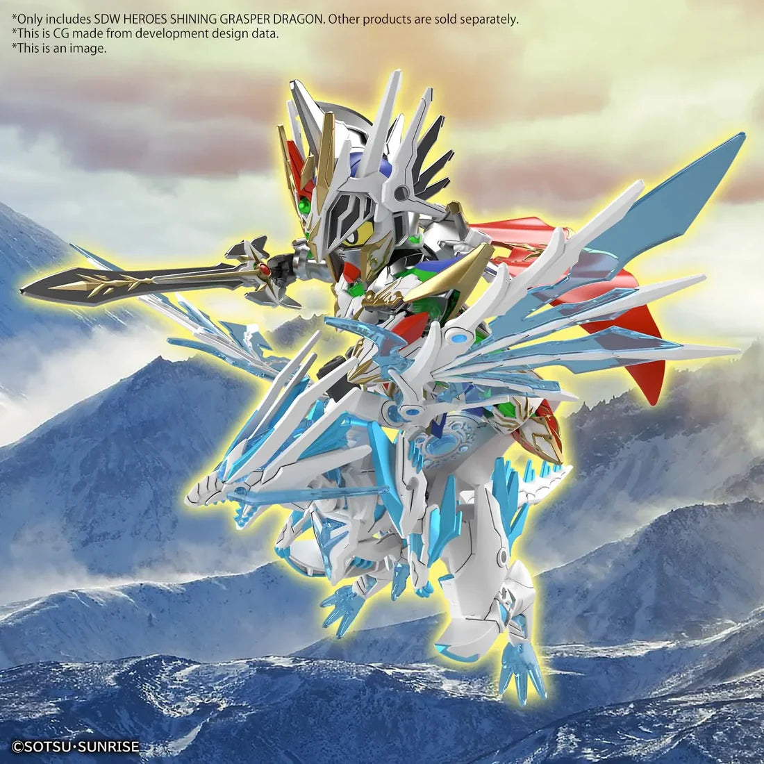 Bandai SDW HEROES SHINING GRASPER DRAGON G5063705