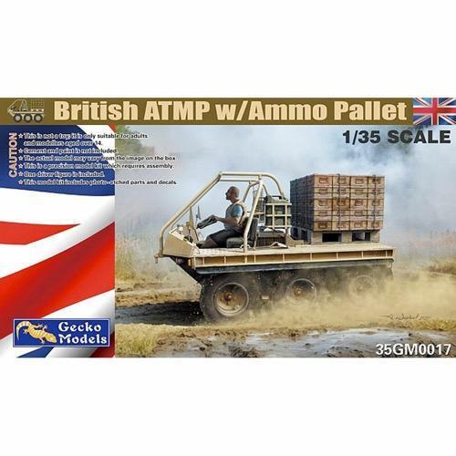 Gecko 1/35 British ATMP with Ammo Pallet 35GM0017