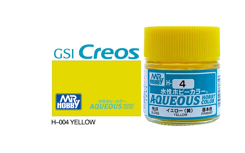 Mr Hobby (Gunze) Aqueous Gloss YELLOW 10ml H004