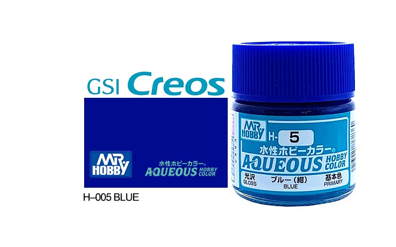 Mr Hobby (Gunze) Aqueous Gloss BLUE 10ml H005