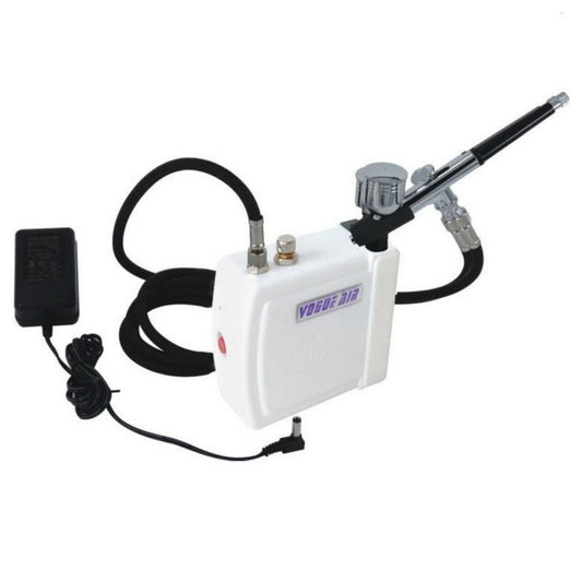 Hseng Mini Air Compressor Kit (Includes Hose and HS-30 Airbrush - no moisture trap) HS-08AC-SK