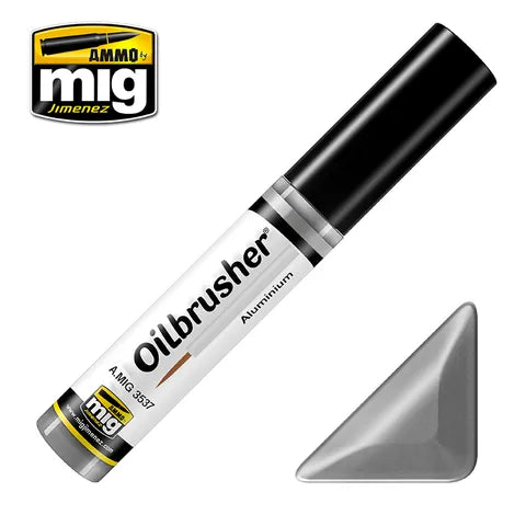 AMMO OILBRUSHER ALUMINIUM AMIG3537
