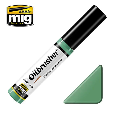 AMMO OILBRUSHER MECHA LIGHT GREEN AMIG3529
