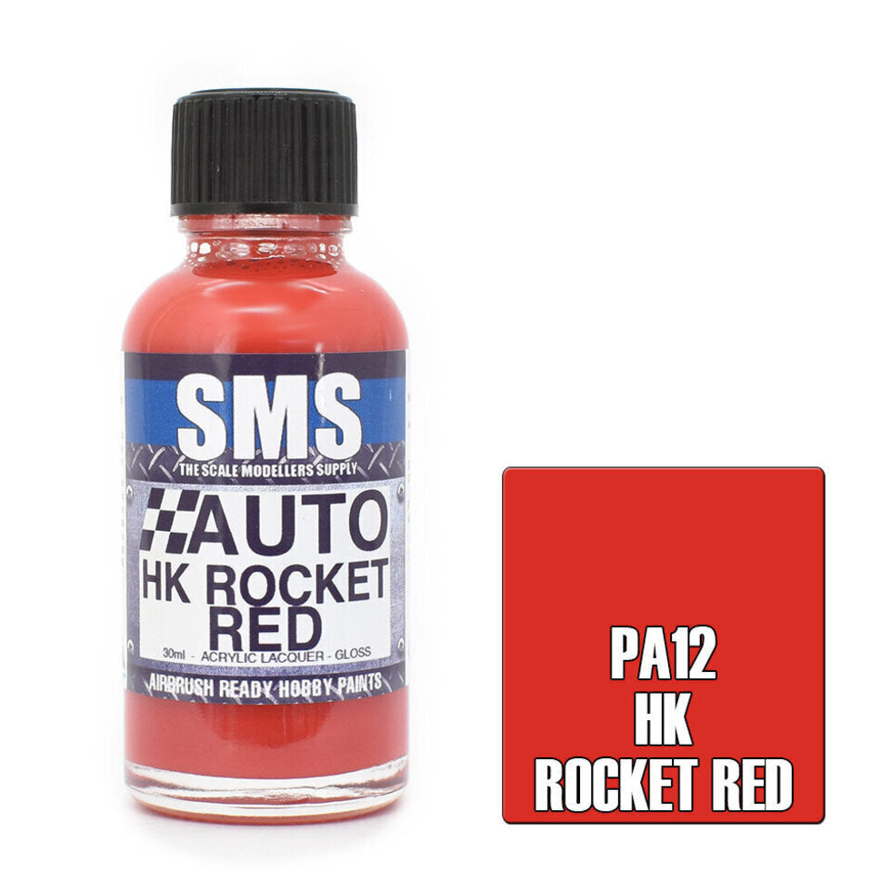 SMS HQ Holden Colour Set SALAMANCA RED DDASET08