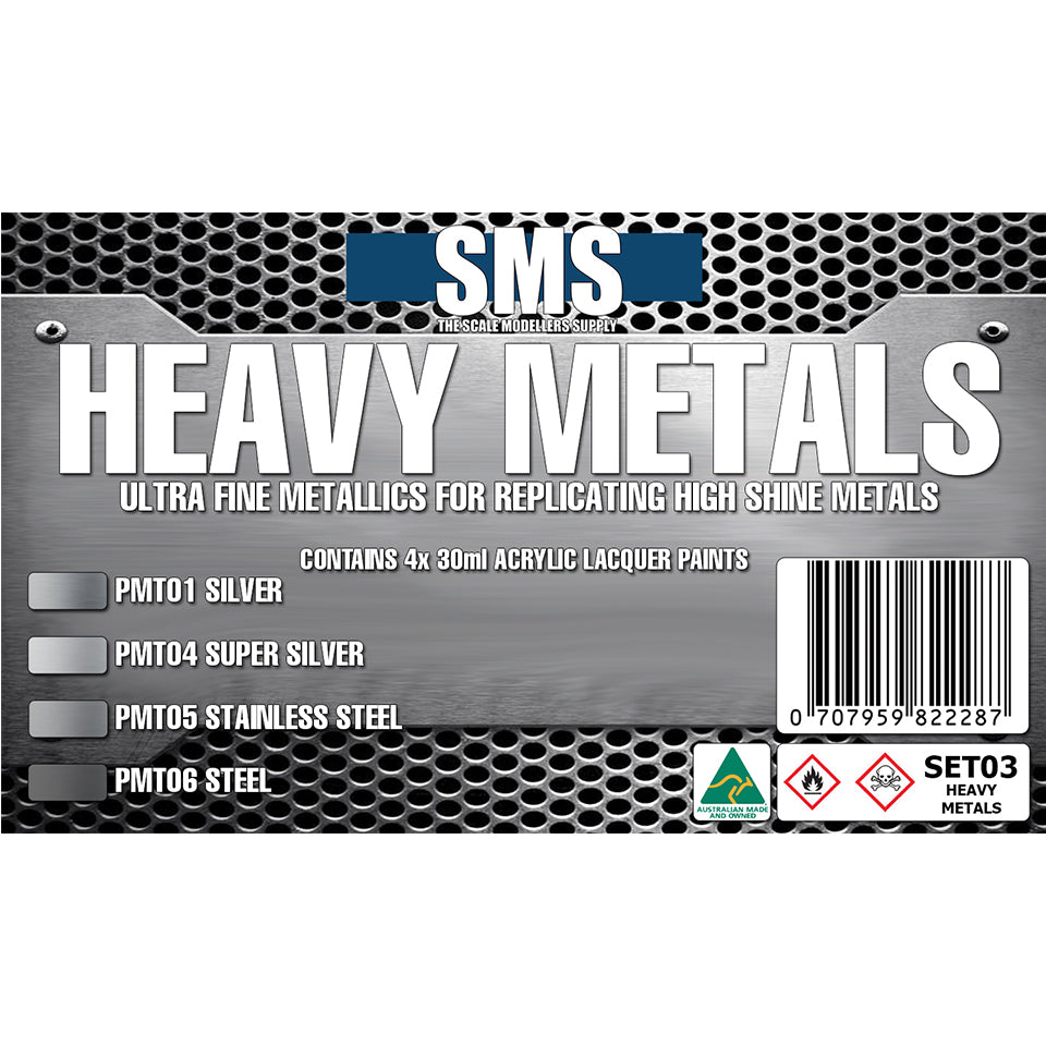 SMS Heavy Metals Colour Set SET03