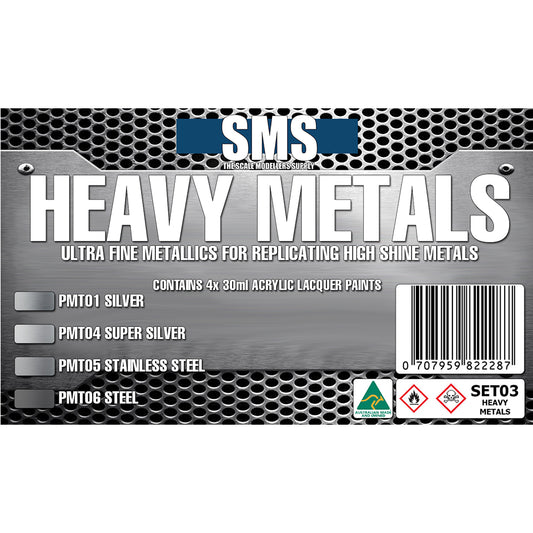 SMS Heavy Metals Colour Set SET03