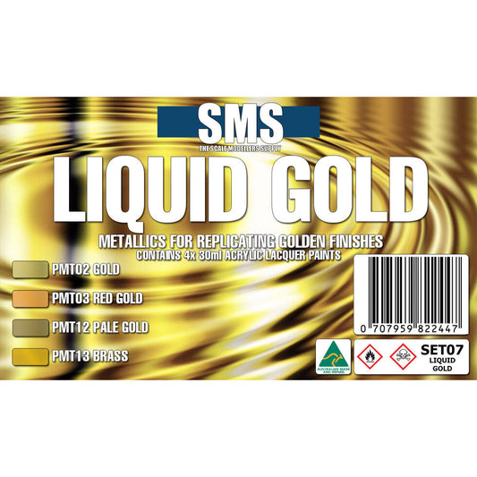 SMS Liquid Gold Colour Set SET07