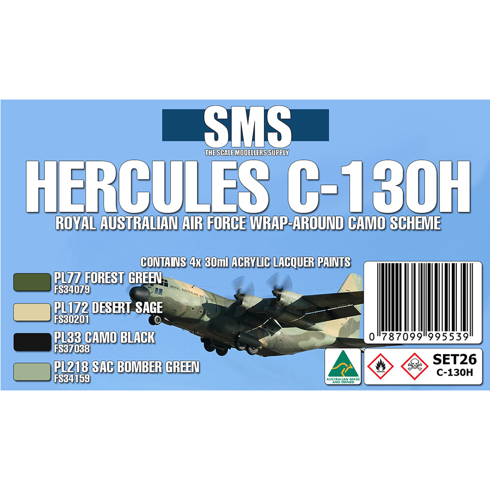 SMS RAAF Hercules C-130H Colour Set SET26