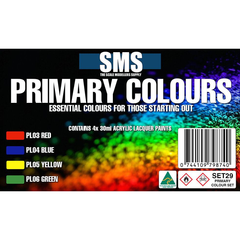 SMS Primary Colours Clour Set SET29