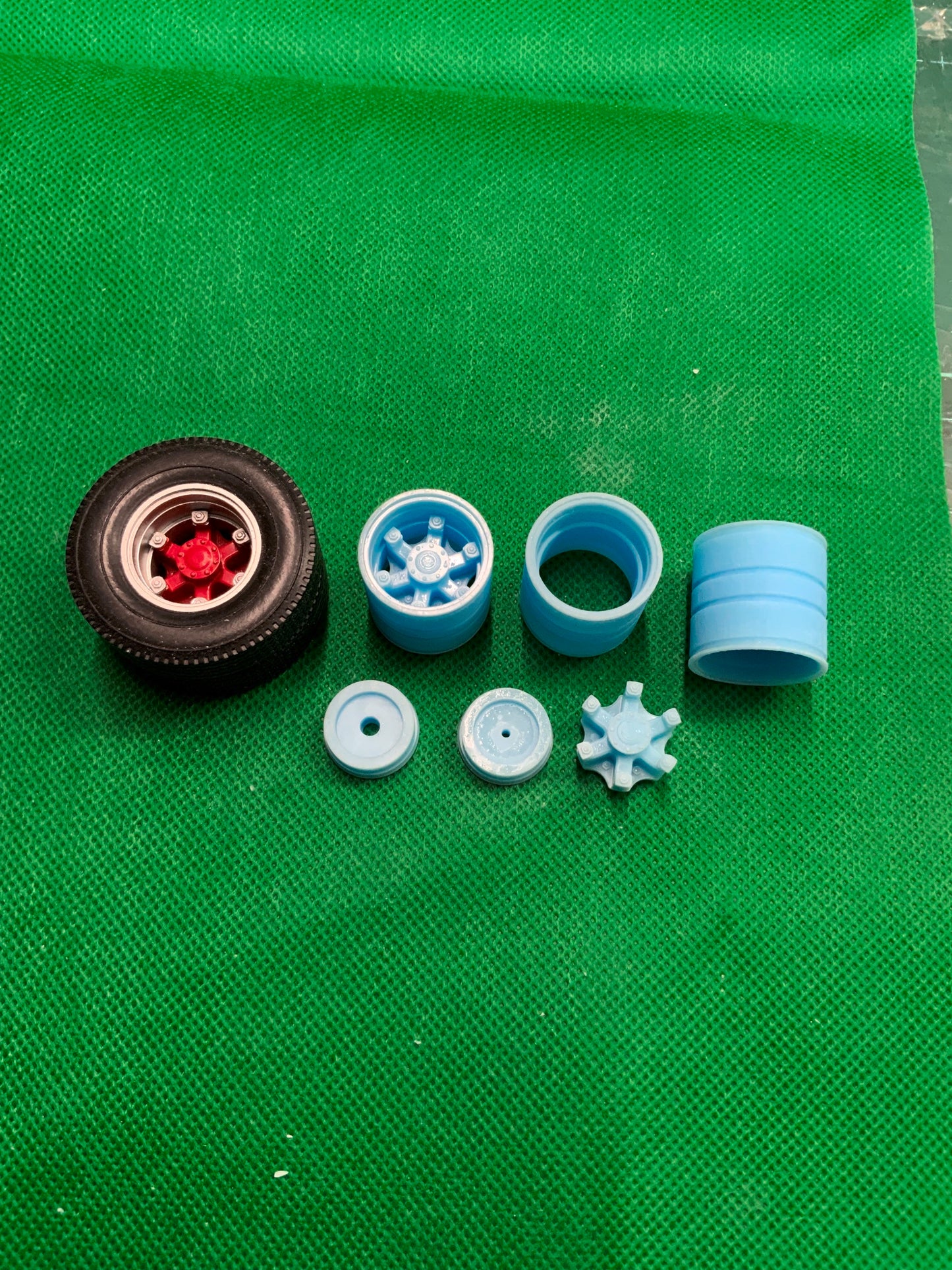 AUSLOWE Truck Part 6 SPOKE DRIVE Wheels 1/24 WD35