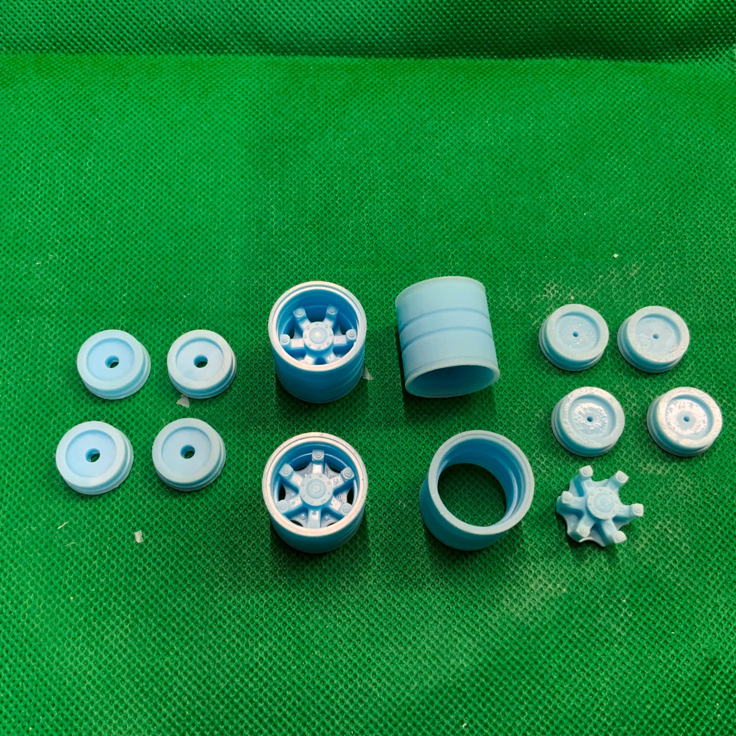 AUSLOWE Truck Part 6 SPOKE DRIVE Wheels 1/24 WD35