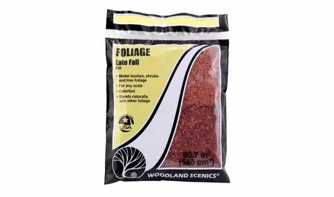 Woodland Scenics Foliage LATE FALL MIX (Bag) WS-F56
