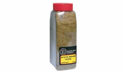Woodland Scenics Flock HARVEST GOLD (Shaker) WS-FL632