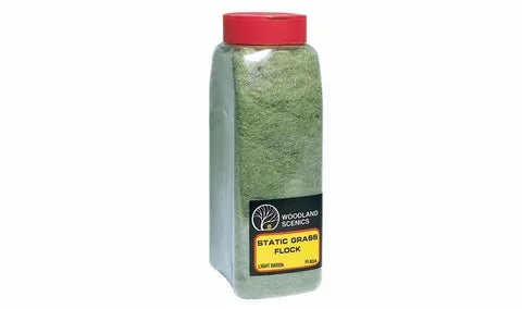 Woodland Scenics Flock LIGHT GREEN (Shaker) WS-FL634