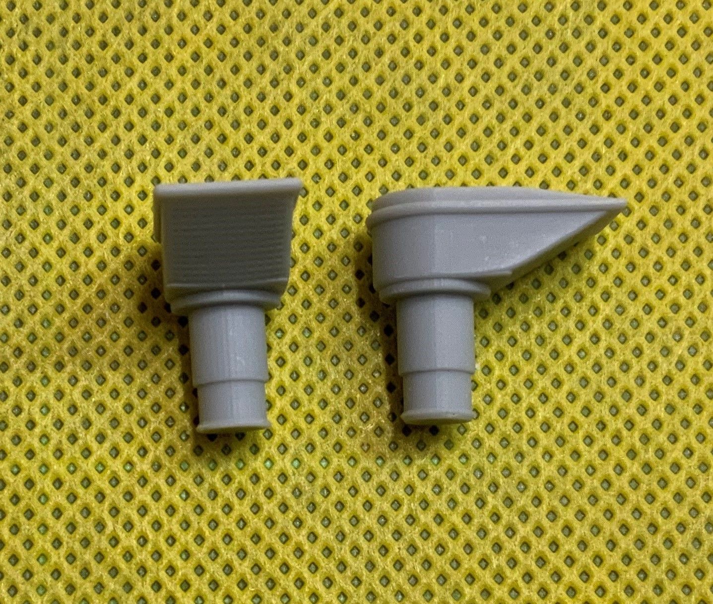 AUSLOWE Truck Part VORTEX RAM TUBES CHROME TYPE 1/24 RT8