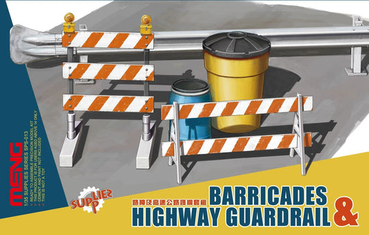 Meng 1/35 Barricades & Highway Guardrail SPS-013