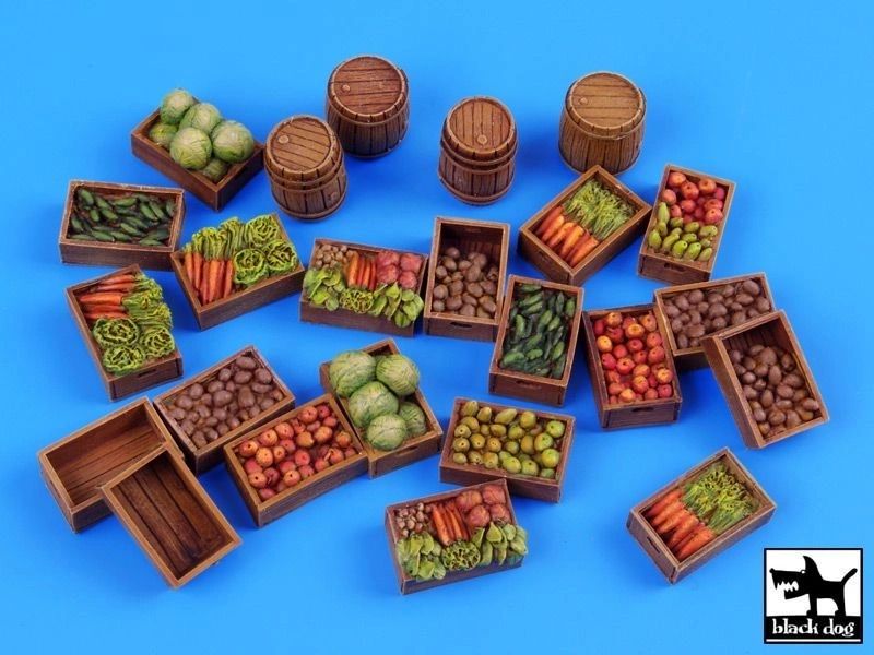 Blackdog 1:35 Food Supplies accessories set