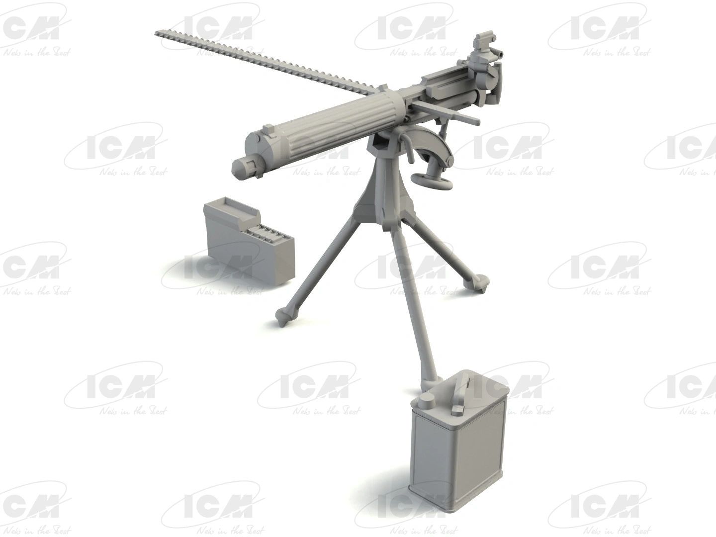 ICM 1/35 British Vickers Machine Gun