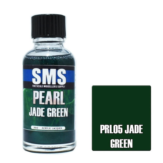 SMS Pearl Acrylic Lacquer Colour Jade Green PRL05