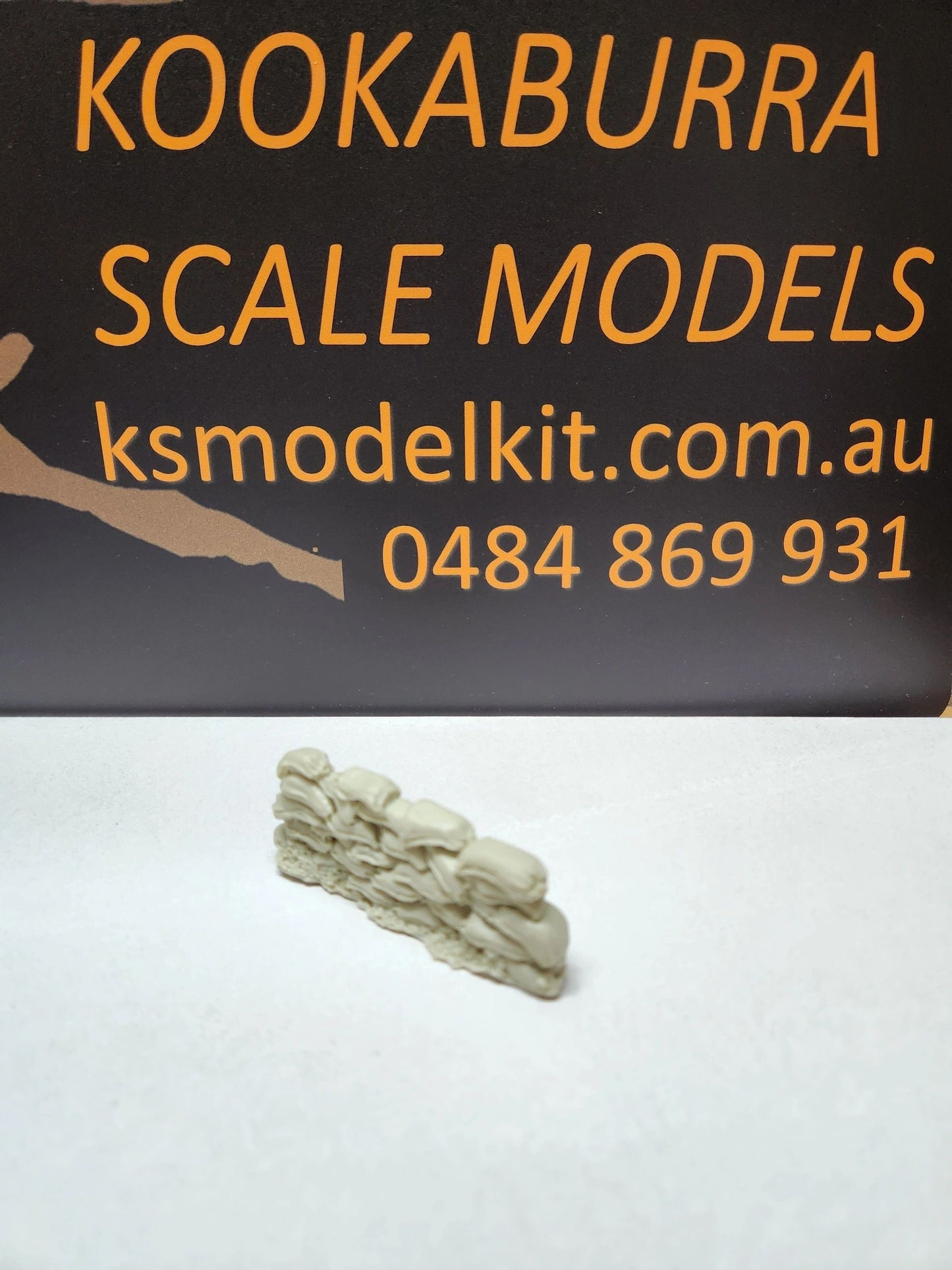 KSM Resin 1:35 Sandbag Wall - Straight