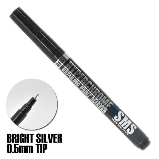 SMS Hyperchrome Detailing Paint Marker Silver (0.5mm) MRK01