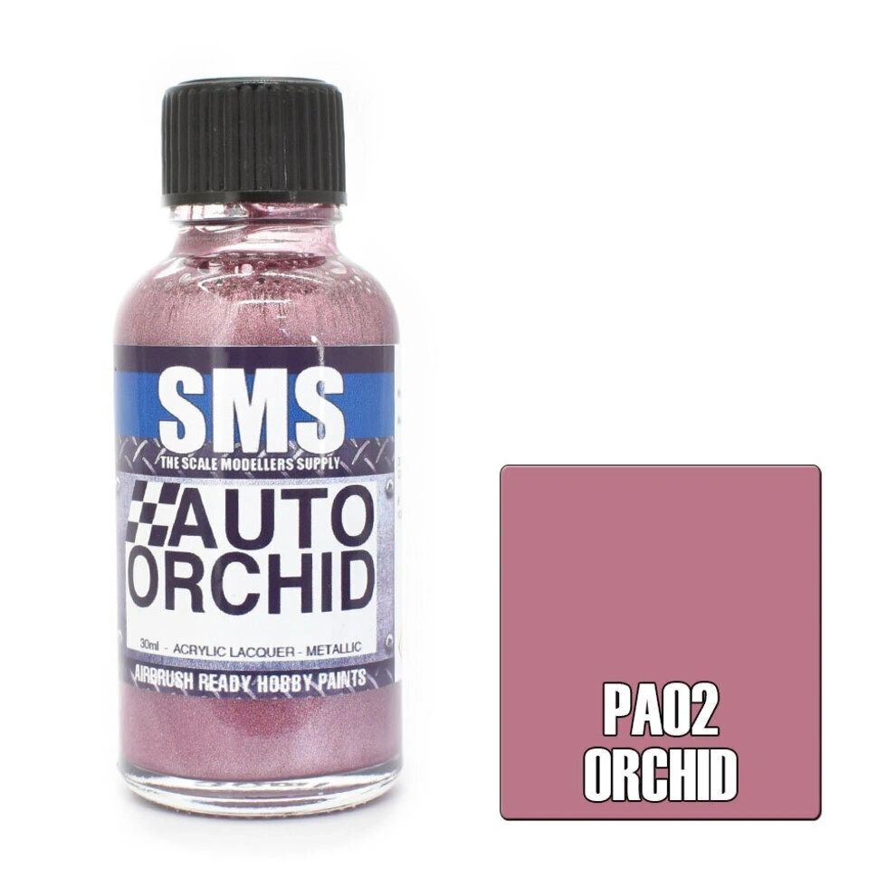 SMS Auto Colour Premium Acrylic Lacquer ORCHID PA02