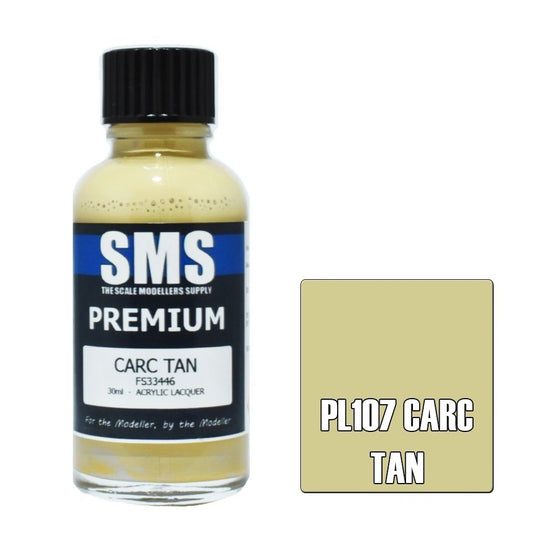 SMS Premium Acrylic Lacquer Colour CARC Tan PL107