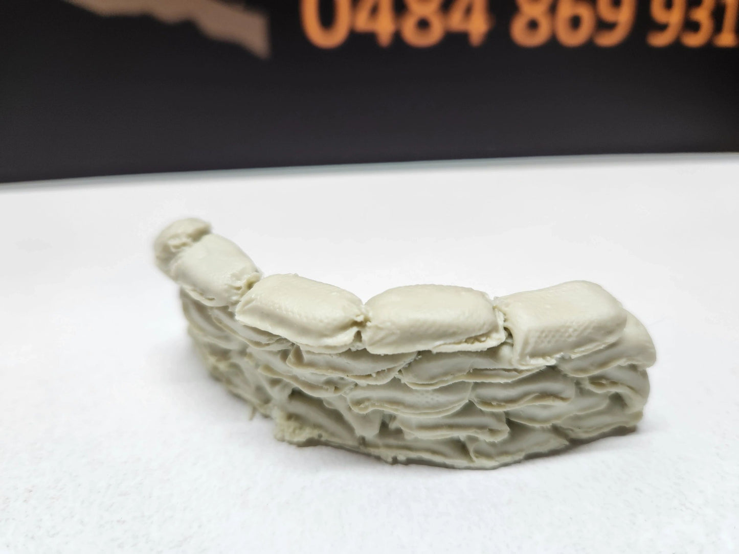 KSM Resin 1:35 Sandbag Wall - Curved