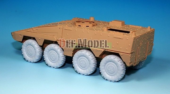 Def Model 1/35 GTK Boxer MRAV Wheel set (sagged) for Hobby Boss kits