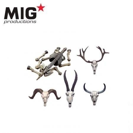 MIG Productions 1/35 Animal Skulls and Skeletons