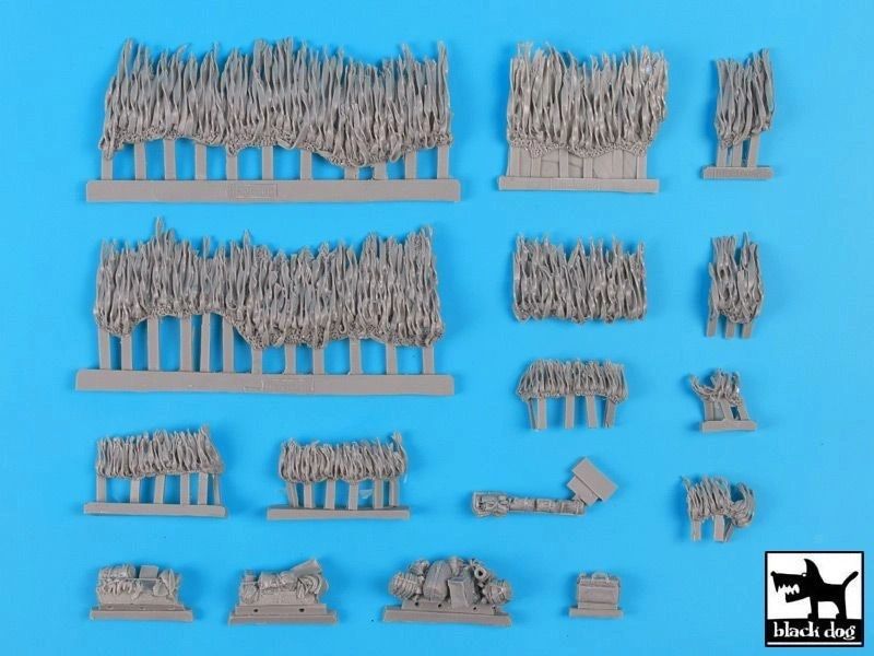 Blackdog 1:35 ASLAV Hessian Tape accessories set