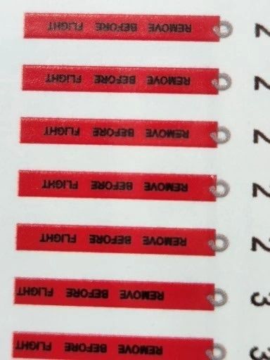 Eduard Space Photo-Etched 1/48 Remove Before Flight Black (steel)