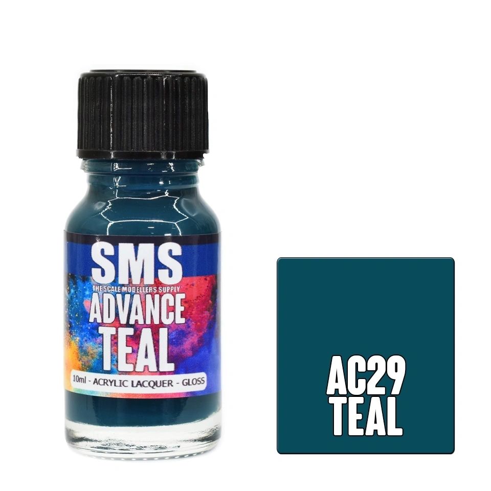 SMS Advance Acrylic Lacquer Colour Teal AC29
