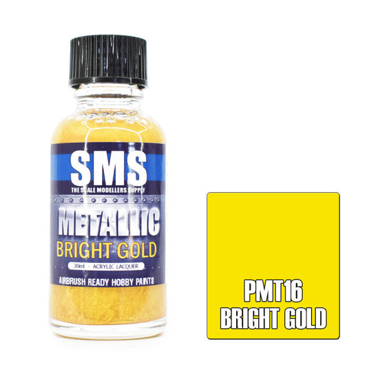 SMS Metallic Colour Bright Gold PMT16